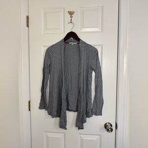Boden cardigan size 6 blue grey